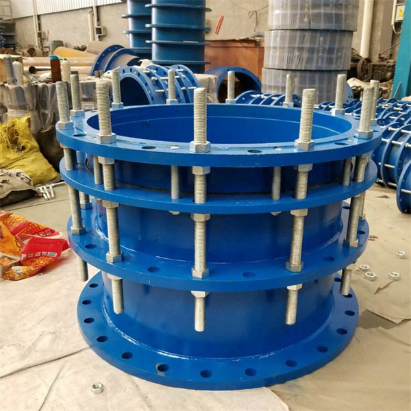 双法兰限位伸缩接头安装说明